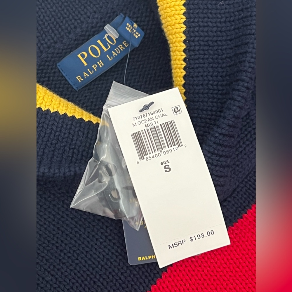 Polo Ralph Lauren Men’s Knit Sweater YATCH Challenge - Picture 4 of 5